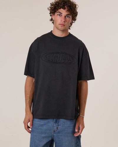 Thrills Shadowless Embro Oversize Box Fit Tee