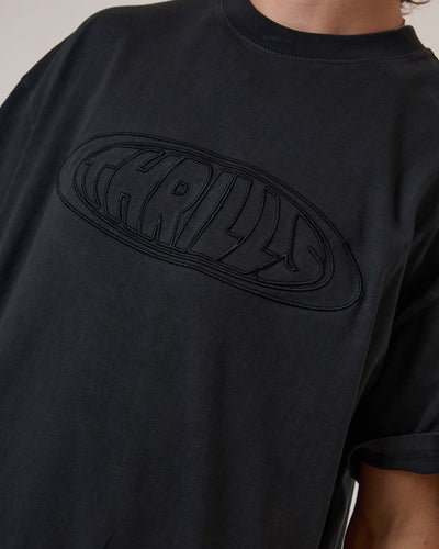 Thrills Shadowless Embro Oversize Box Fit Tee