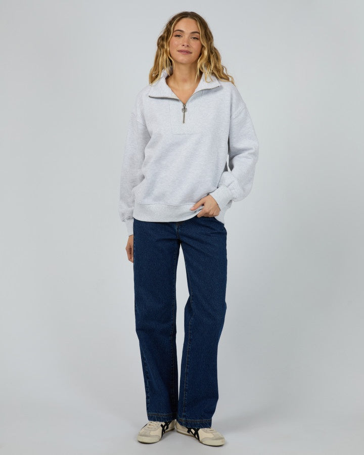 Silent Theory Silent Luxe Quater Zip Crew