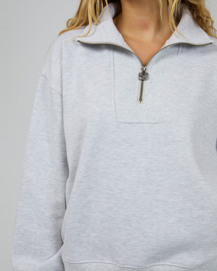 Silent Theory Silent Luxe Quater Zip Crew