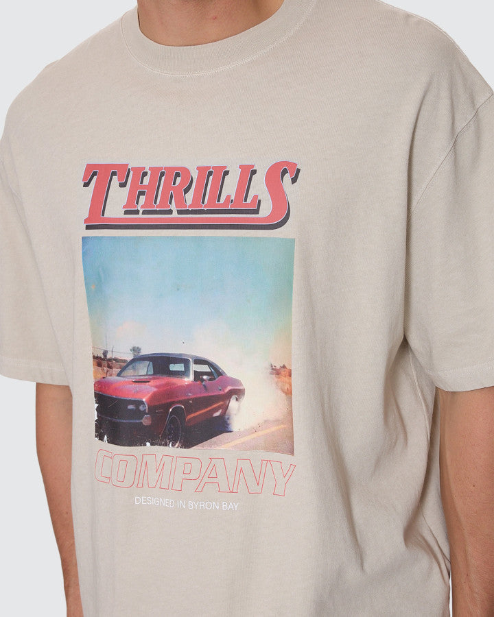 Thrills Skerrt Box Fit Oversize Cropped Tee