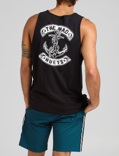 The Mad Hueys Skull Anchor | Tank - Black