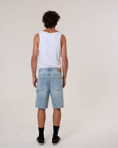 Thrills Slacker Denim Short - Dusk