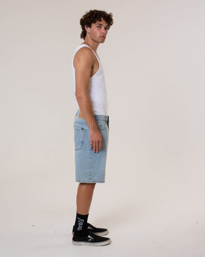 Thrills Slacker Denim Short - Dusk