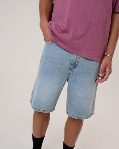 Thrills Slacker Denim Short - Dusk