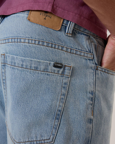 Thrills Slacker Denim Short - Dusk