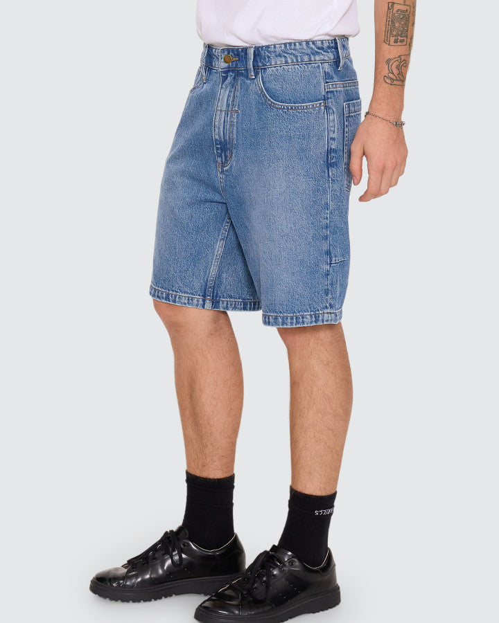 Thrills Slacker Relaxed Denim Short - Faded
