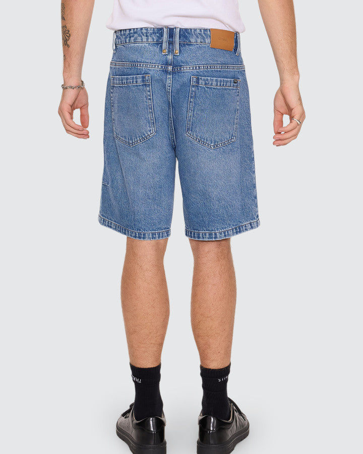 Thrills Slacker Relaxed Denim Short - Faded