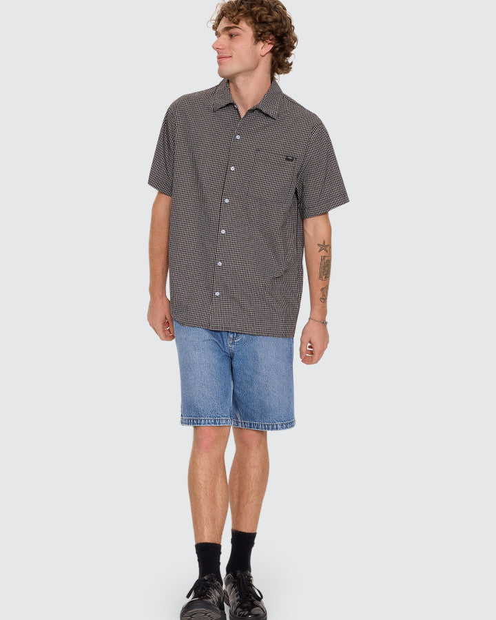 Thrills Slacker Relaxed Denim Short - Faded