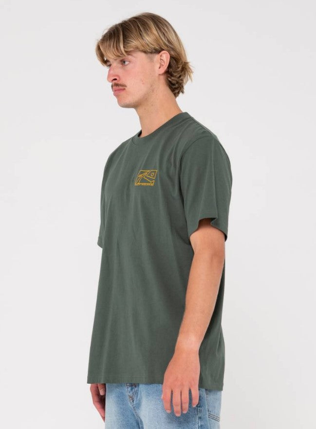 Rusty Boxed Out Short Sleeve Tee