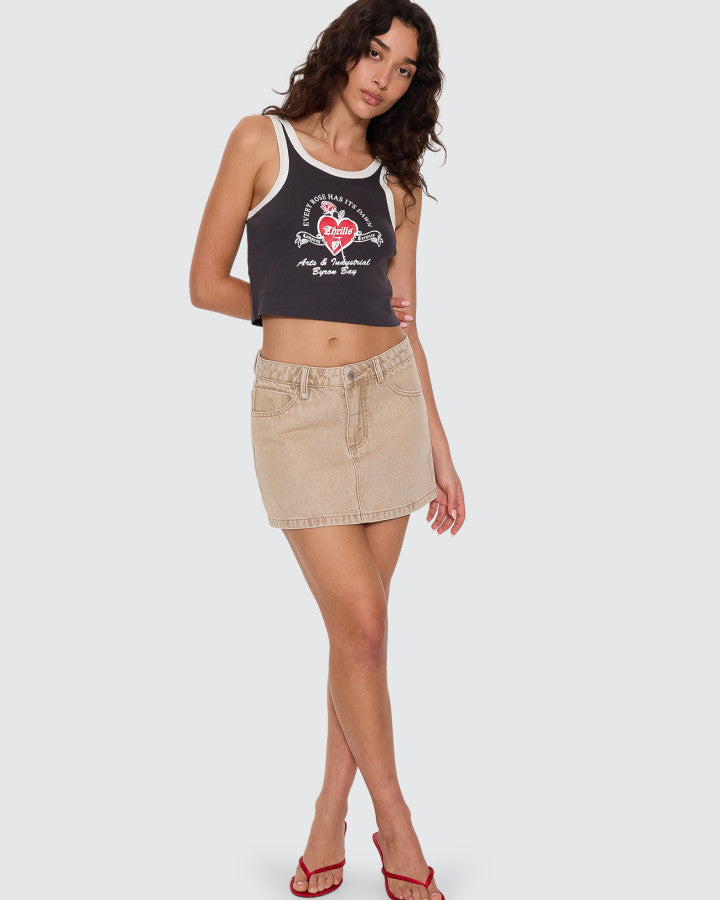 Thrills Sophie Mid Rise Mini Skirt