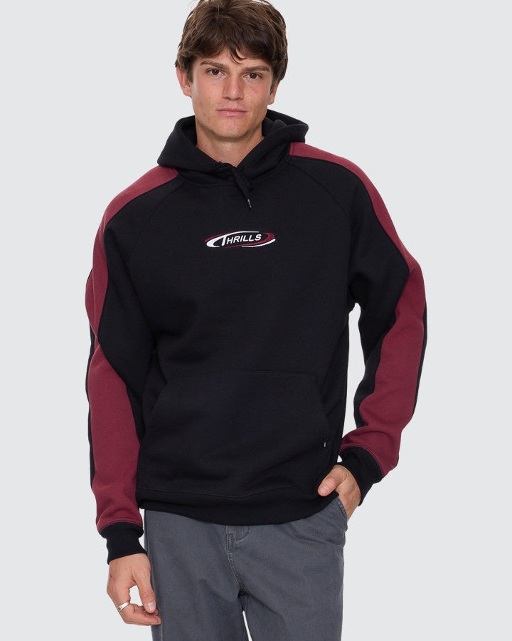 Thrills Spectral Raglan Panel Cropped Hood