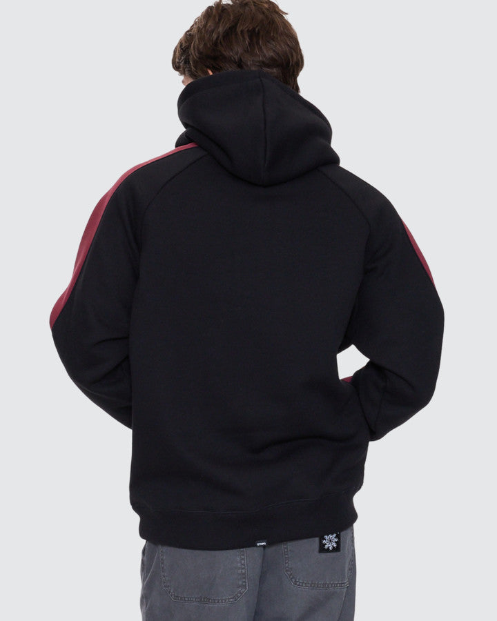Thrills Spectral Raglan Panel Cropped Hood
