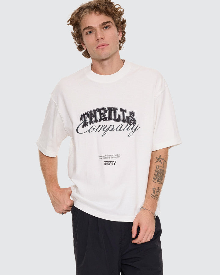Thrills Spiraling Box Crop Tee