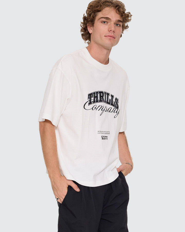 Thrills Spiraling Box Crop Tee