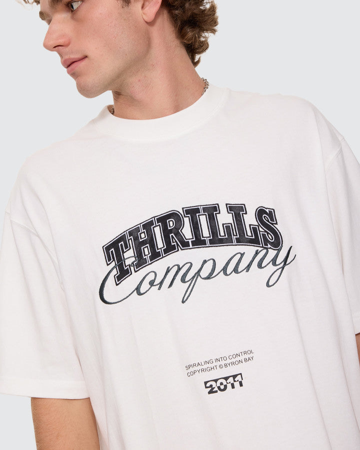 Thrills Spiraling Box Crop Tee
