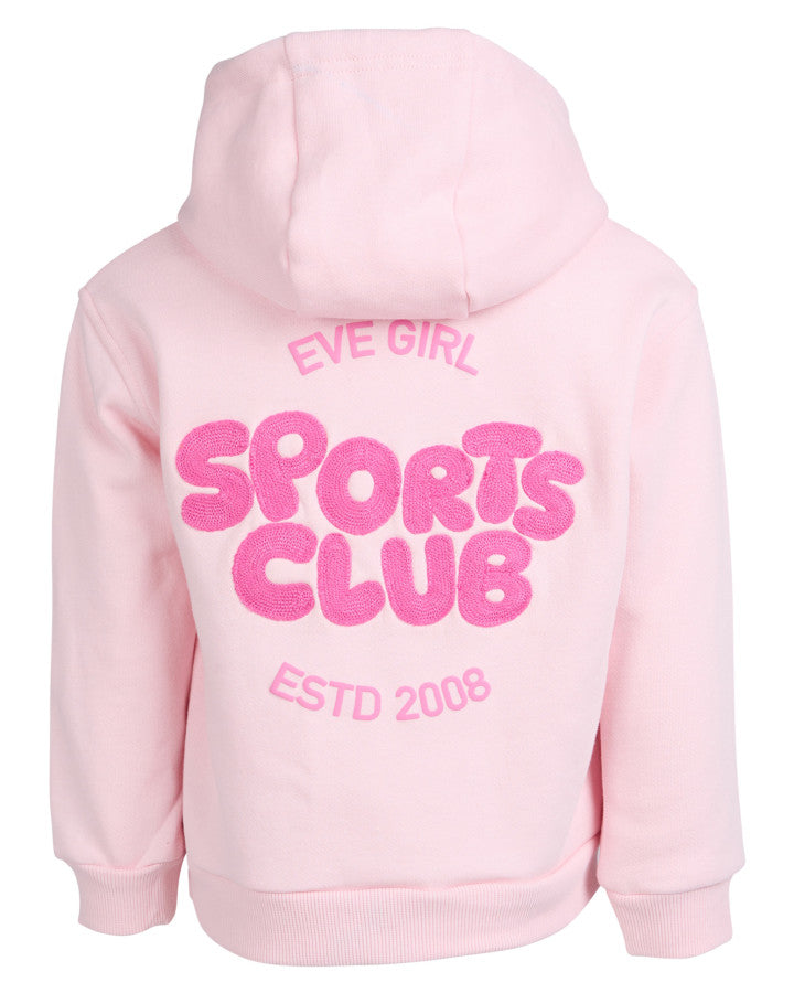 Eve Girl Sports Club Hoodie (Size  3-7)