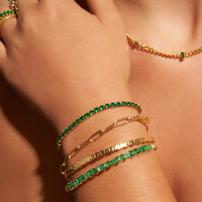 Arms Of Eve Spyro Bracelet Emerald