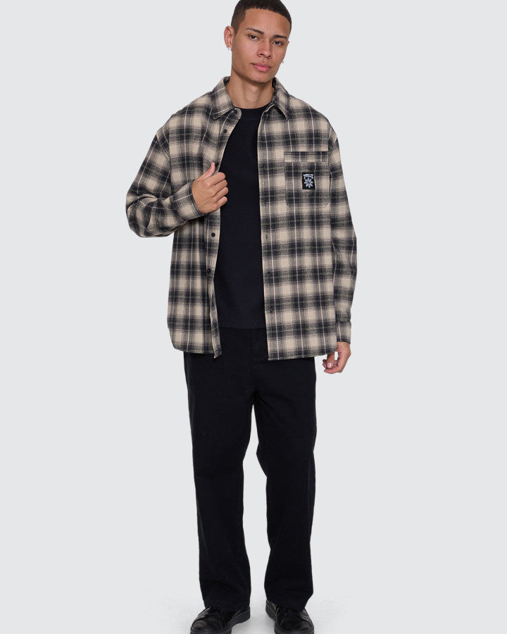 Thrills Stagger Barrio Long Sleeve Flannel Shirt