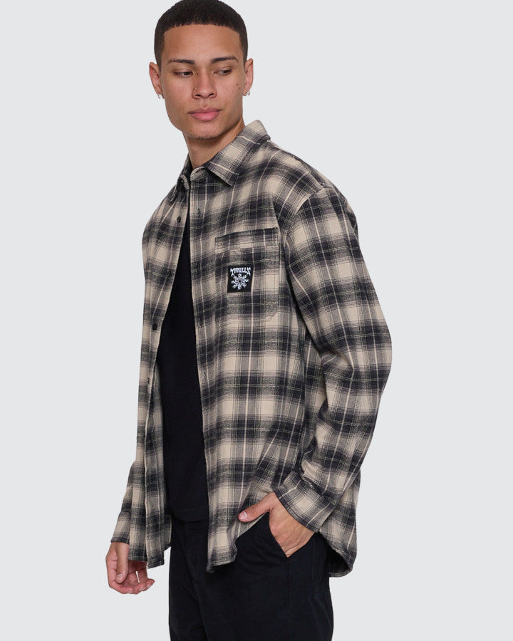 Thrills Stagger Barrio Long Sleeve Flannel Shirt