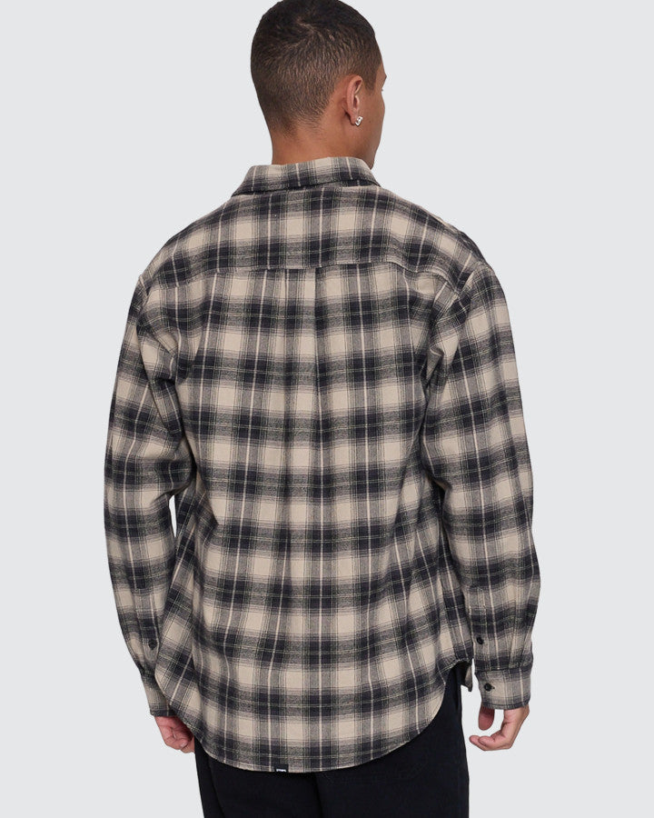 Thrills Stagger Barrio Long Sleeve Flannel Shirt