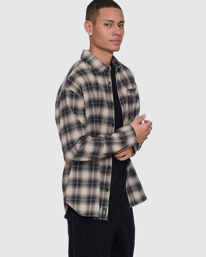 Thrills Stagger Barrio Long Sleeve Flannel Shirt
