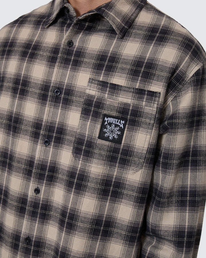 Thrills Stagger Barrio Long Sleeve Flannel Shirt