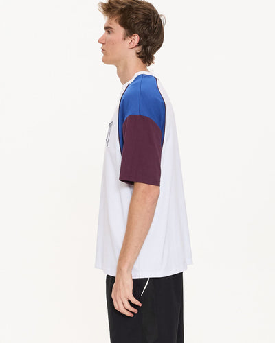 Thrills Stakes Are High Box Fit Oversize Tee