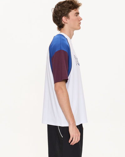 Thrills Stakes Are High Box Fit Oversize Tee