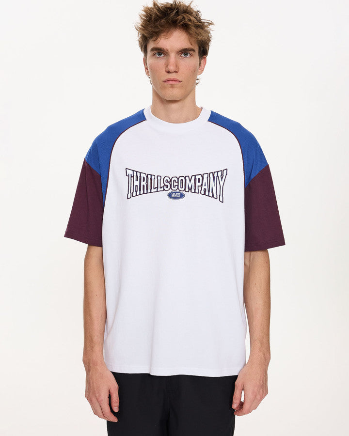 Thrills Stakes Are High Box Fit Oversize Tee