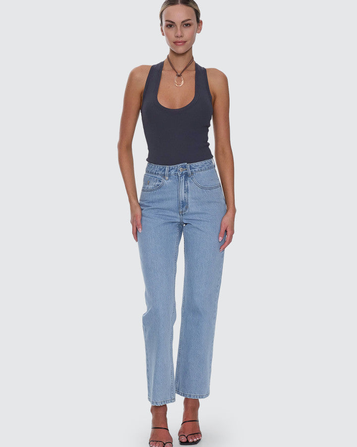 Thrills Stevie High Rise Straight Jean
