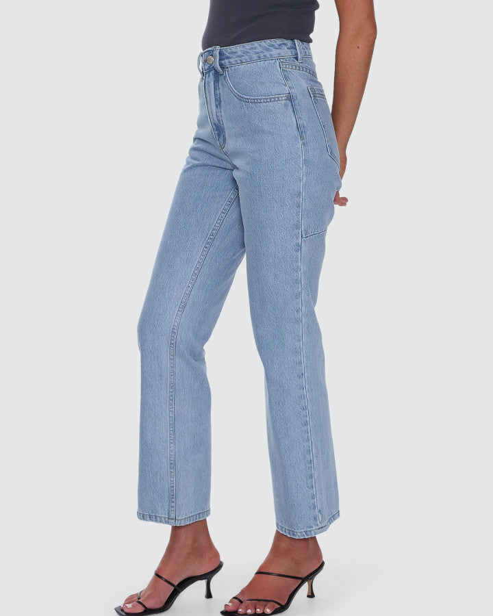 Thrills Stevie High Rise Straight Jean