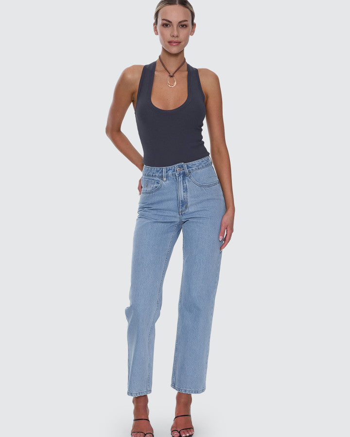 Thrills Stevie High Rise Straight Jean