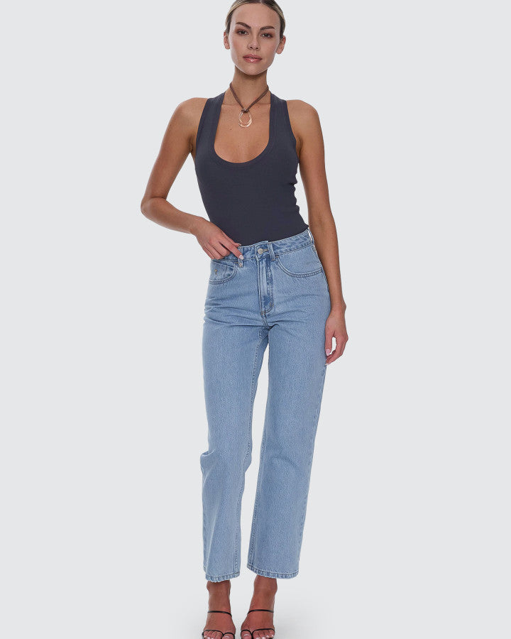 Thrills Stevie High Rise Straight Jean