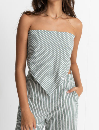 Rhythm Stevie Stripe Scarf Top