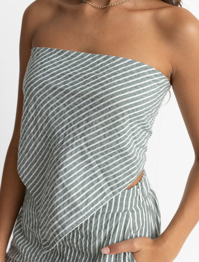 Rhythm Stevie Stripe Scarf Top