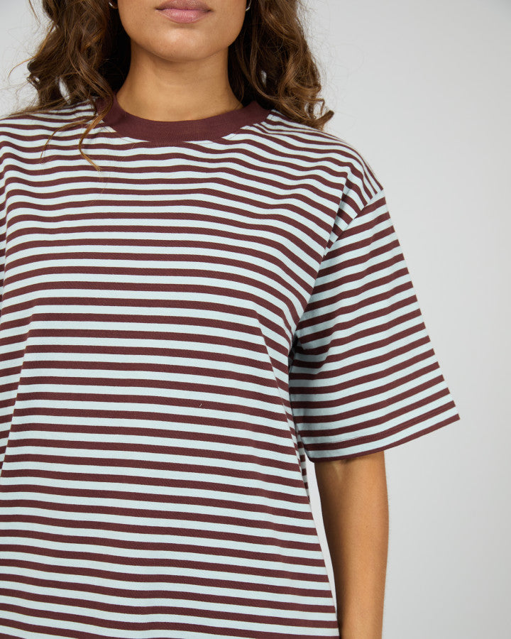 Silent Theory Stripe Short Sleeve Tee