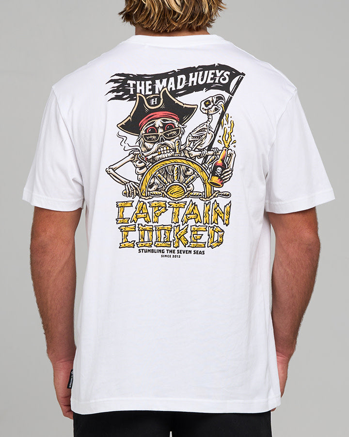 The Mad Hueys Stumbling Captain Cooked | SS Tee