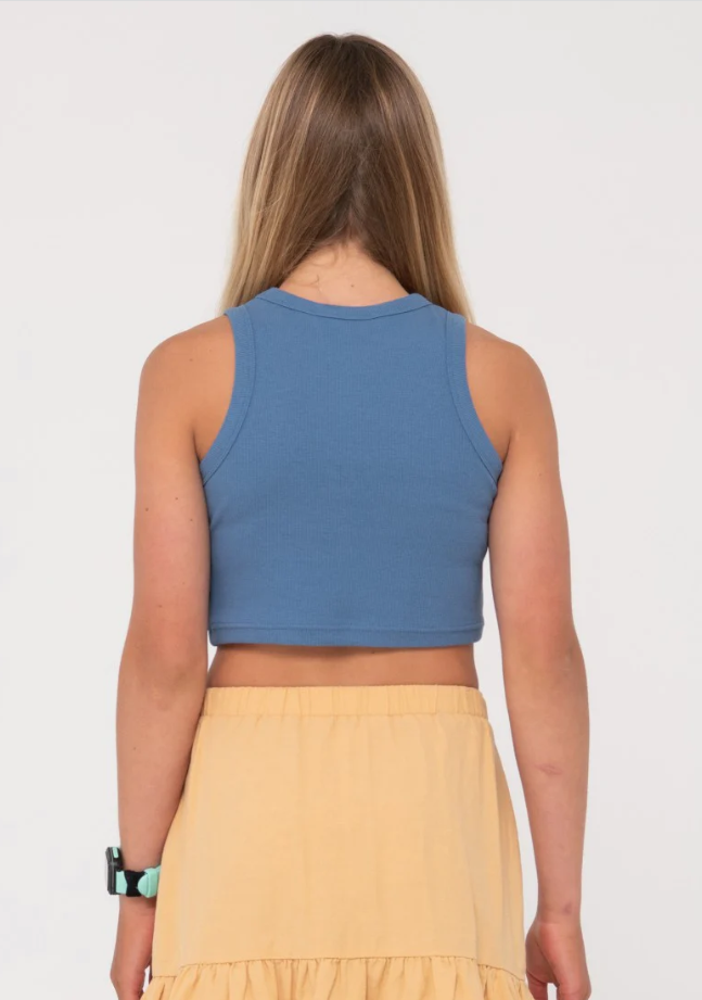 Rusty Rusty Sunrise Racer Tank Girls