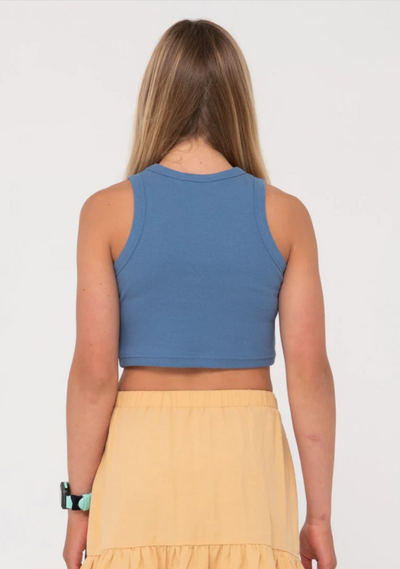 Rusty Rusty Sunrise Racer Tank Girls