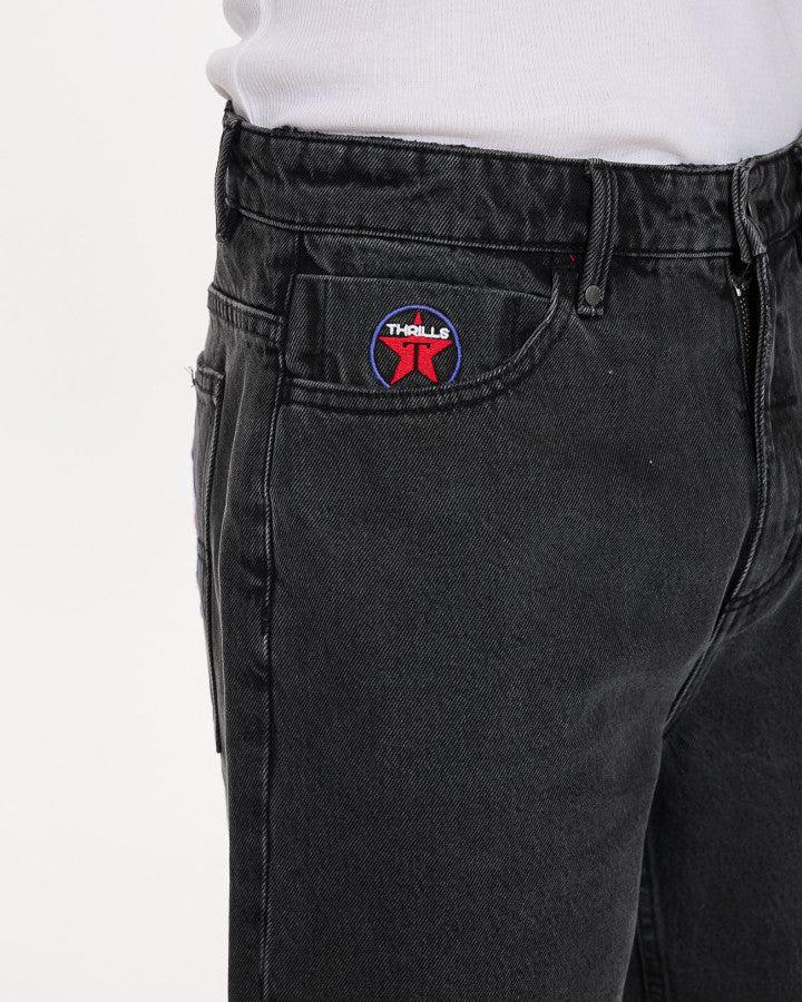 Thrills Super Charged Slacker Relaxed Denim Short
