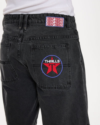 Thrills Super Charged Slacker Relaxed Denim Short