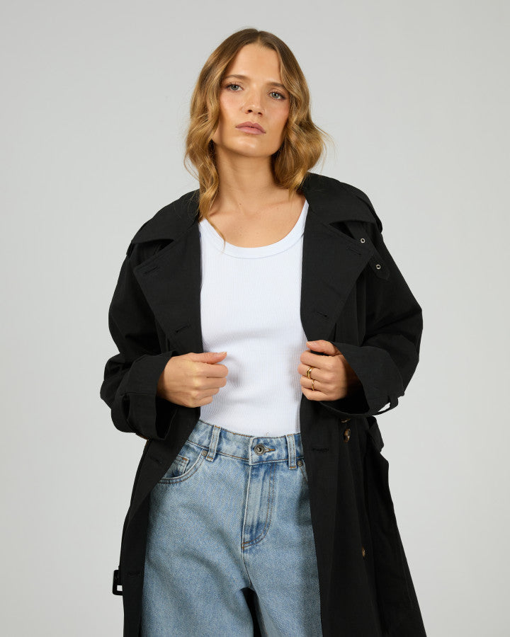 Silent Theory Sutton Trench Coat