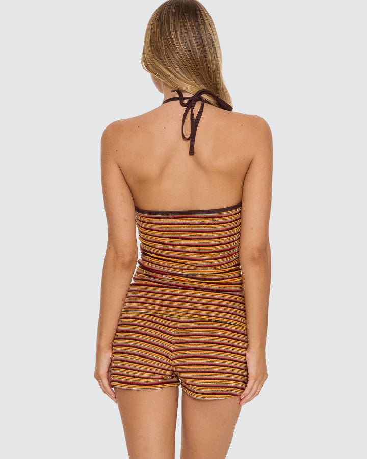 Thrills Suzie Halter Tank Top