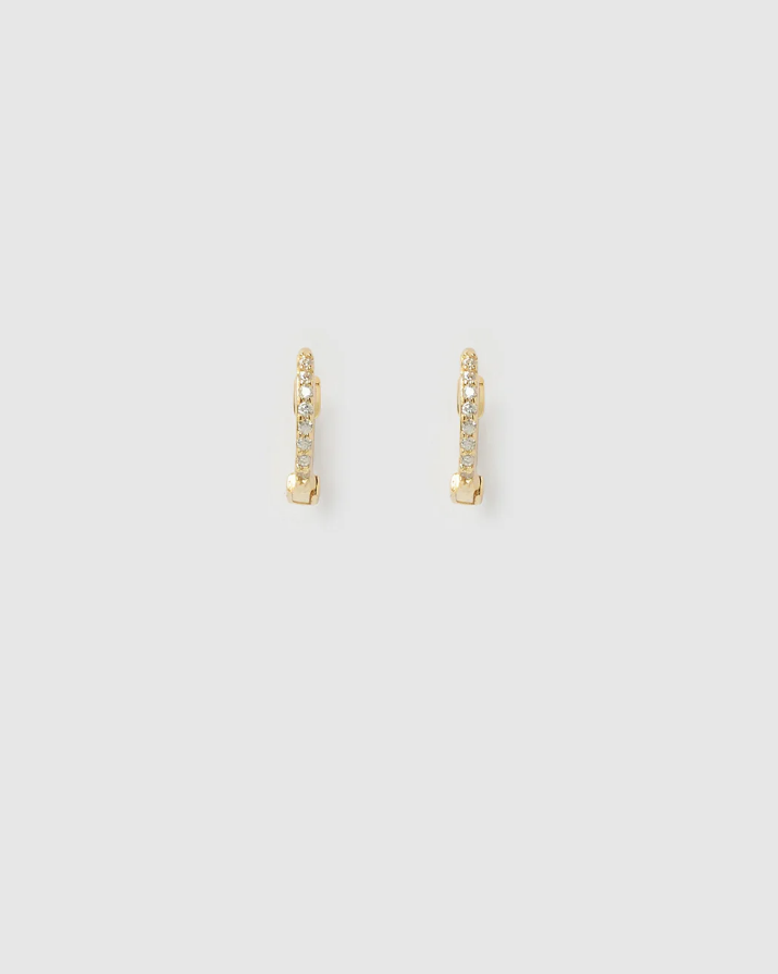 Arms Of Eve Tabitha Huggie Earrings