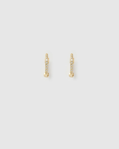 Arms Of Eve Tabitha Huggie Earrings