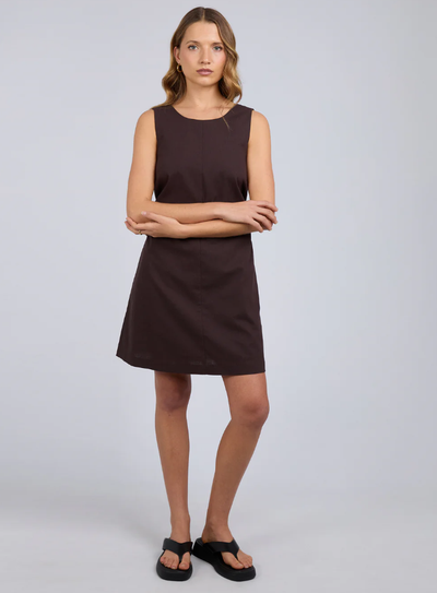 Silent Theory Tallow Tie Mini Dress