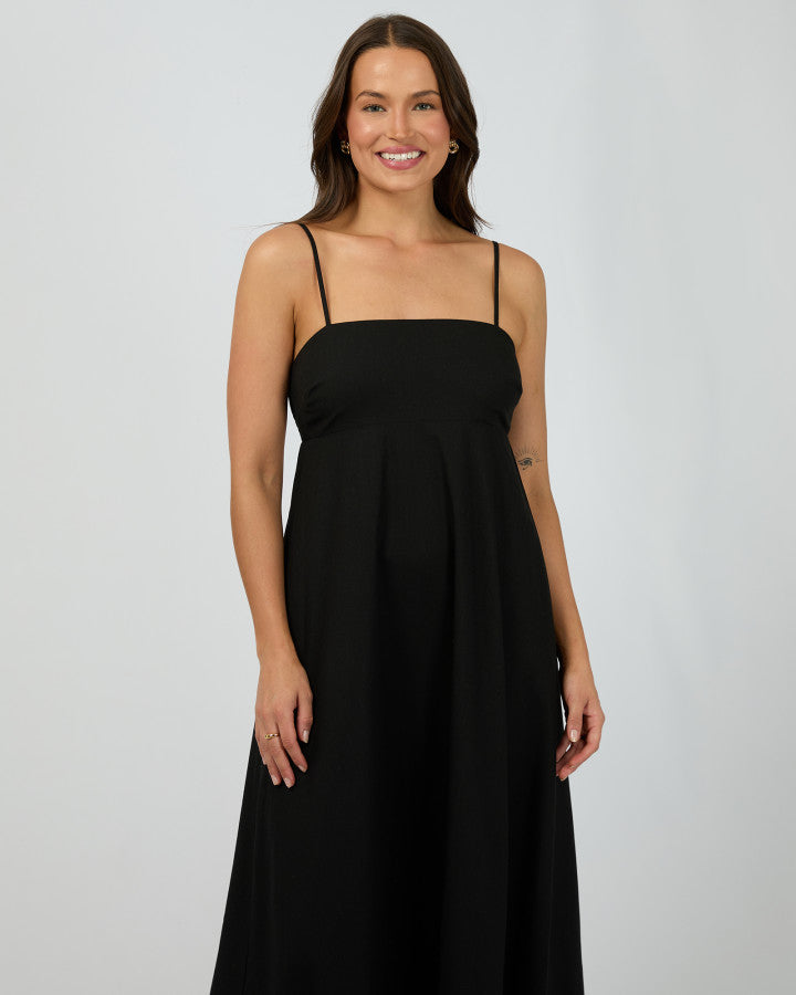 Silent Theory Tallow Tiered Maxi Dress