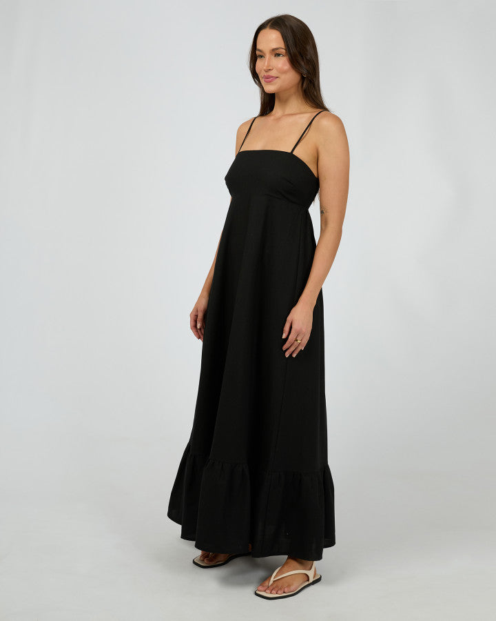 Silent Theory Tallow Tiered Maxi Dress