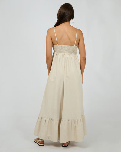 Silent Theory Tallow Tiered Maxi Dress